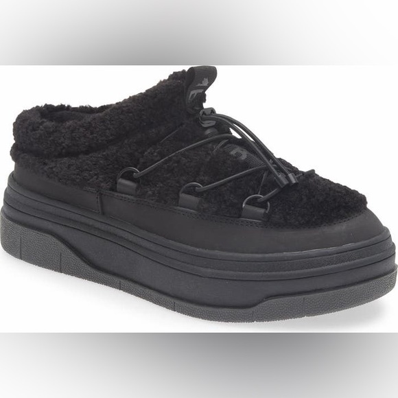 Pajar Shoes - Pajar Canada Jules Waterproof Platform Sneaker Mule (Women) in Black 11.5?
